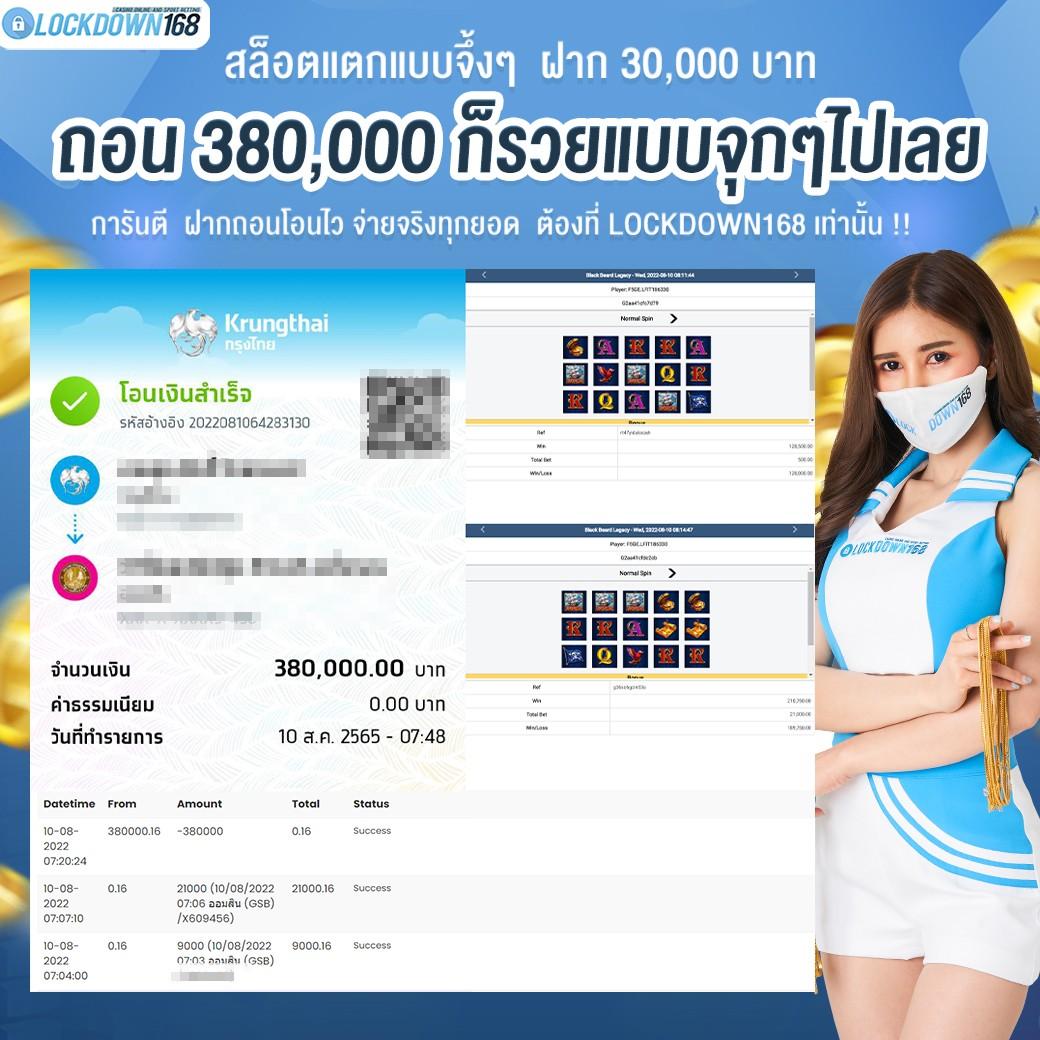 Racha Lotto คาสิโนครบวงจร ระบบออโต้ฝากถอนทันใจ ไม่มีขั้นต่ำ